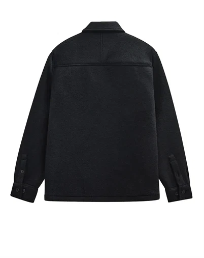 Anerkjendt - AKOscar Boiled Overshirt - Caviar